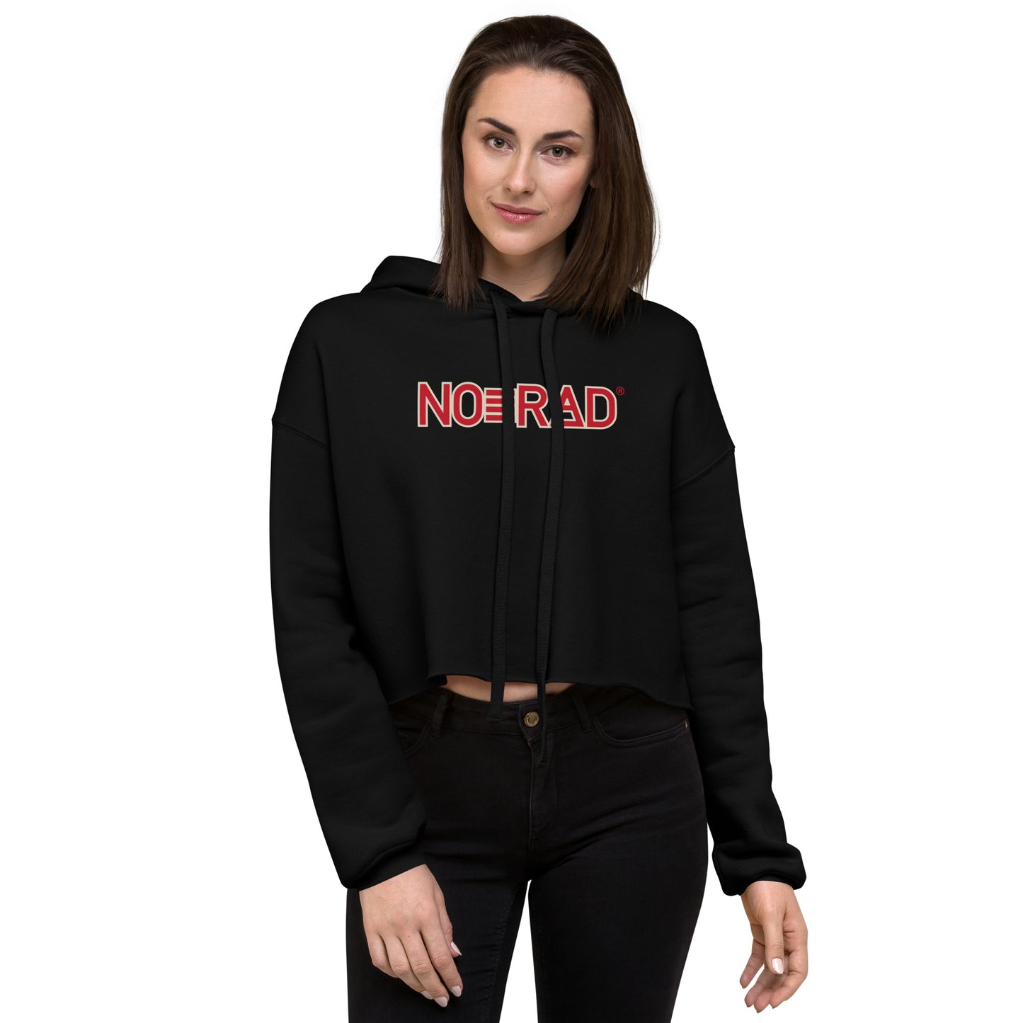 Crop Hoodie Sweatshirt - No Rad