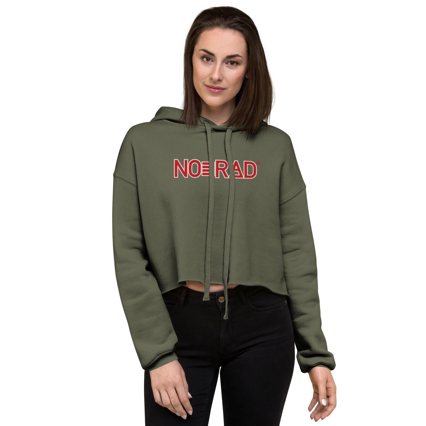 Crop Hoodie Sweatshirt - No Rad