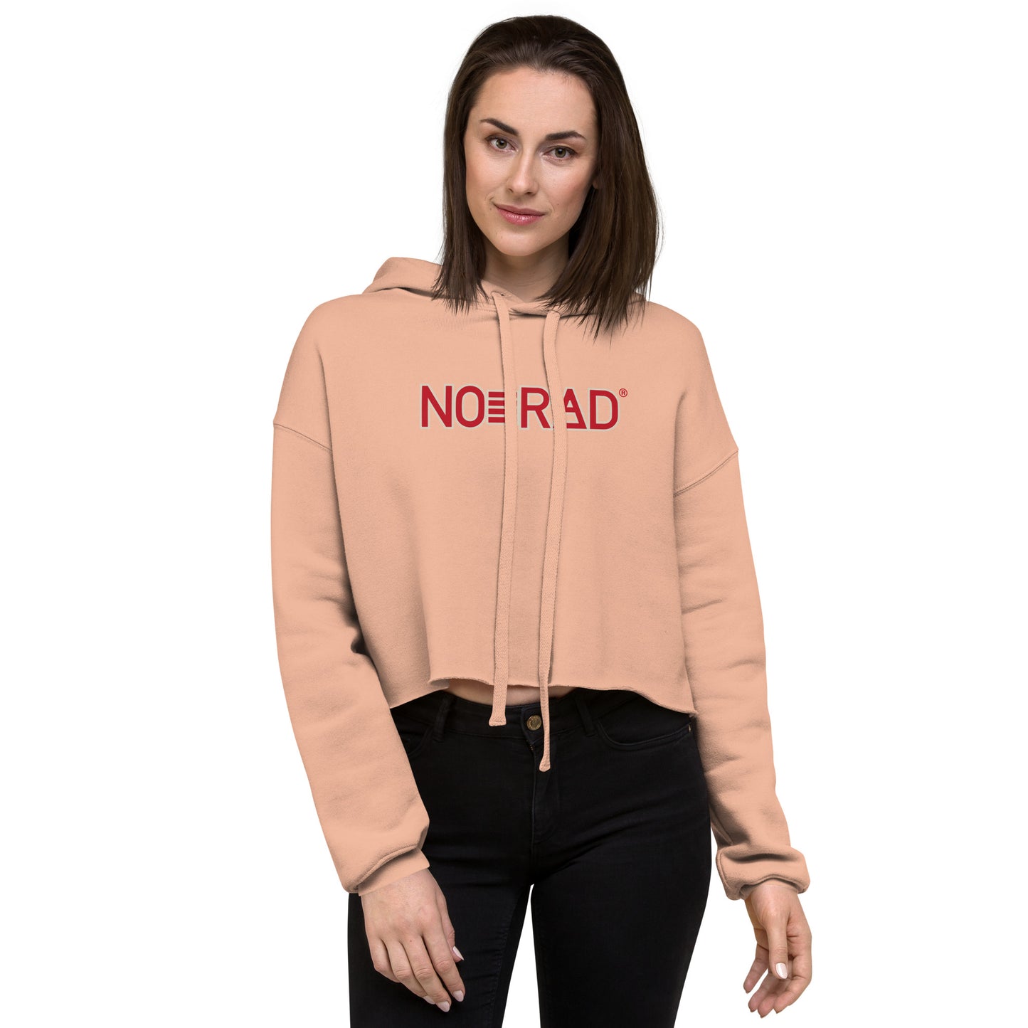 Crop Hoodie Sweatshirt - No Rad